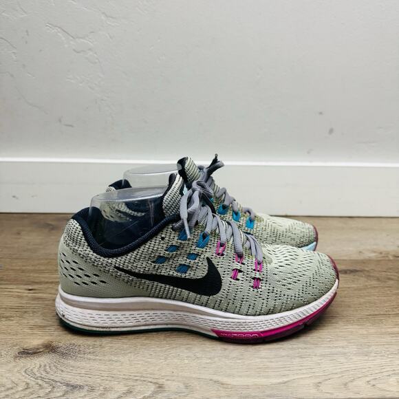 Nike Air Zoom Structure 19 Gray Running Shoes Women’s Size 7.5 - Picture 5 of 11